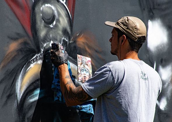 Серовских художников приглашают рисовать граффити на краснотурьинской плотине