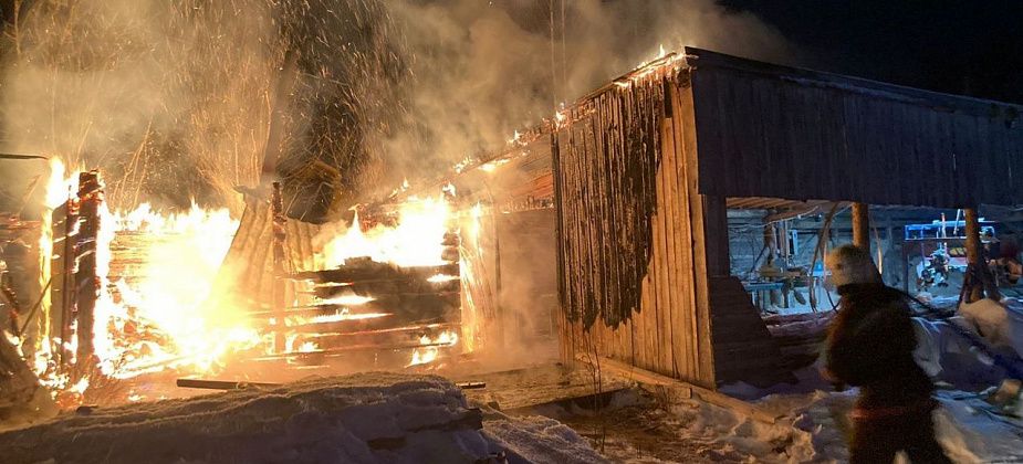 В Серове произошли три пожара. В одном случае возможно был поджог