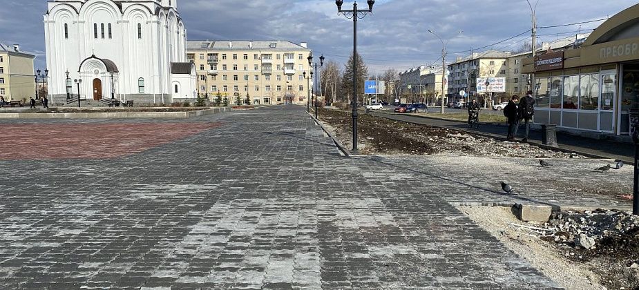 Работы на Преображенской площади в Серове продолжат компании из Екатеринбурга и Перми