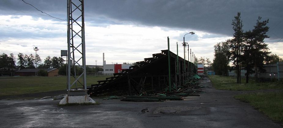 После реконструкции на стадионе Серовской ДЮСШ не будет нового освещения?