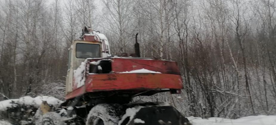 Серовчанин сообщает, что на дороге между Медянкино и Новой Колой вновь орудуют «черные копатели»