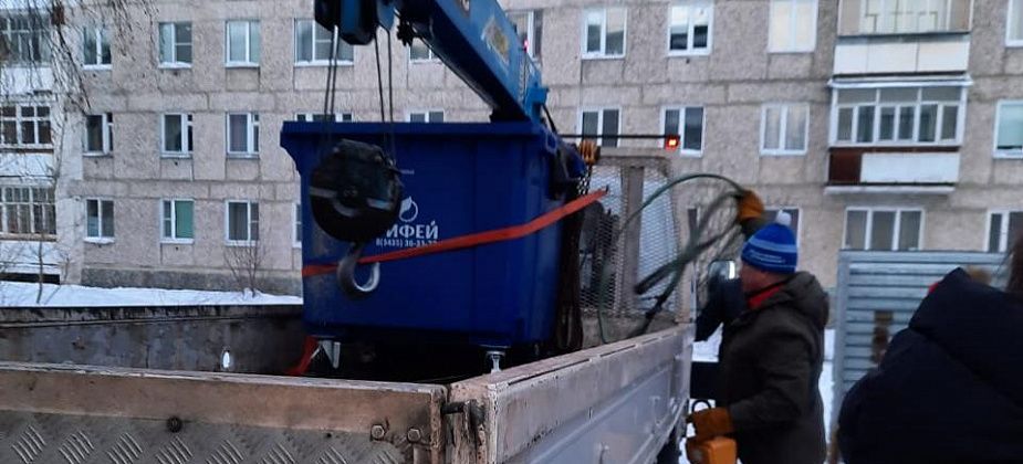 В Серове проходит очередной этап замеров объема и массы мусора?