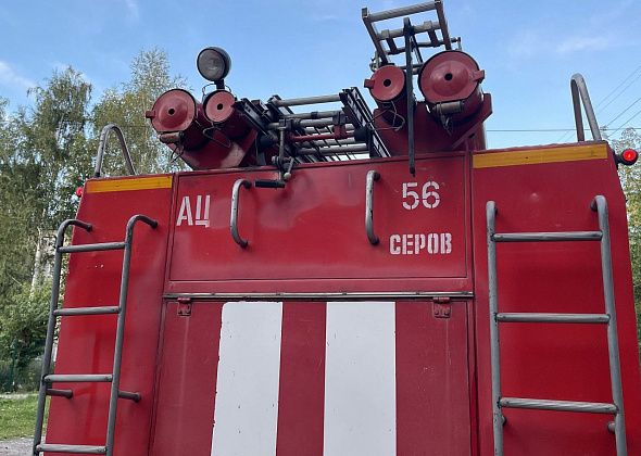 В частном секторе Серова горела иномарка, в районе водохранилища - трава