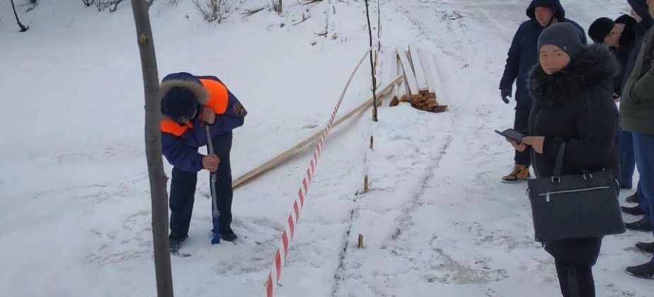 Увеличена грузоподъемность ледовой переправы в Магина