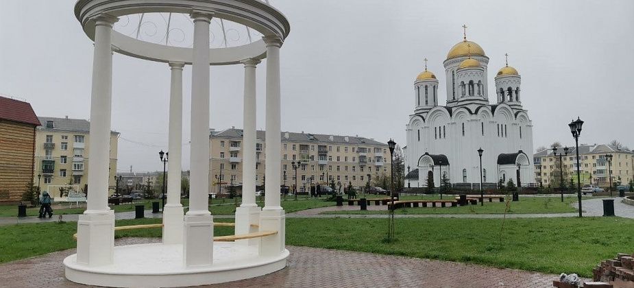 Спустя пять лет в Серове завершилась реконструкция площади Преображенской