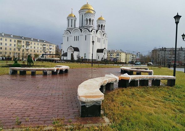 Последнюю малую архитектурную форму установят на Преображенской площади в Серове до 1 июля?