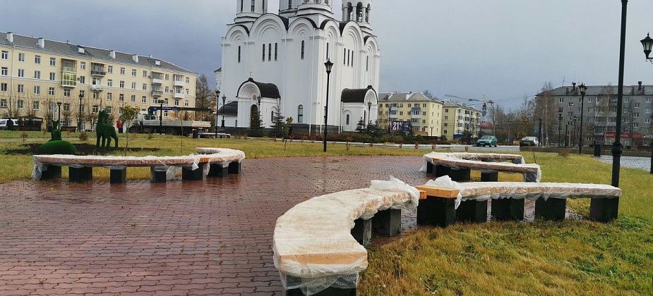 Последнюю малую архитектурную форму установят на Преображенской площади в Серове до 1 июля?