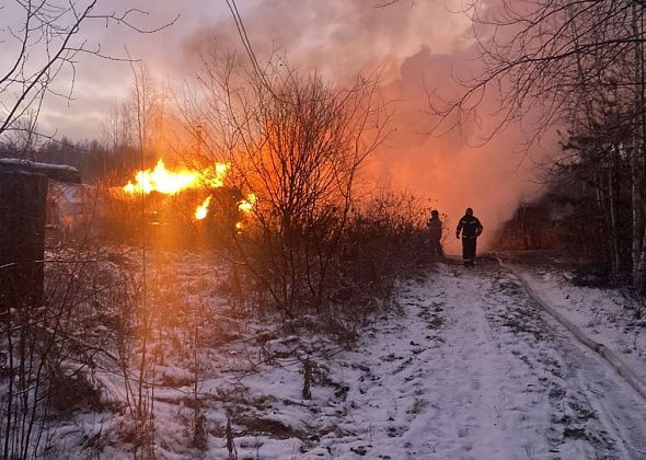 За два дня в садах под Серовом горели два дома