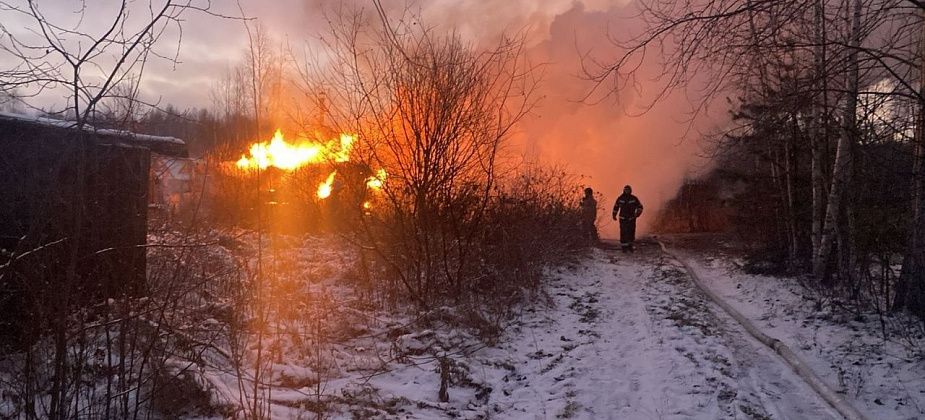 За два дня в садах под Серовом горели два дома