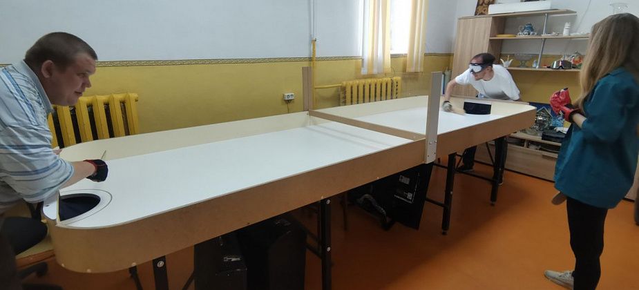 Члены серовского отделения Общества слепых готовятся к турниру по шоудауну