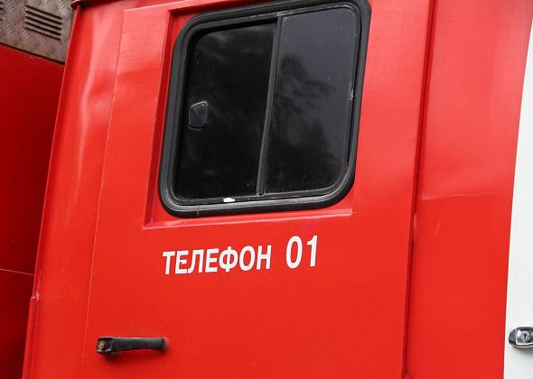 В Красноглинном горел “КамАЗ”
