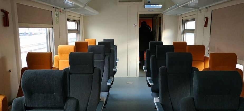 В серовских пригородных поездах появились новые вагоны