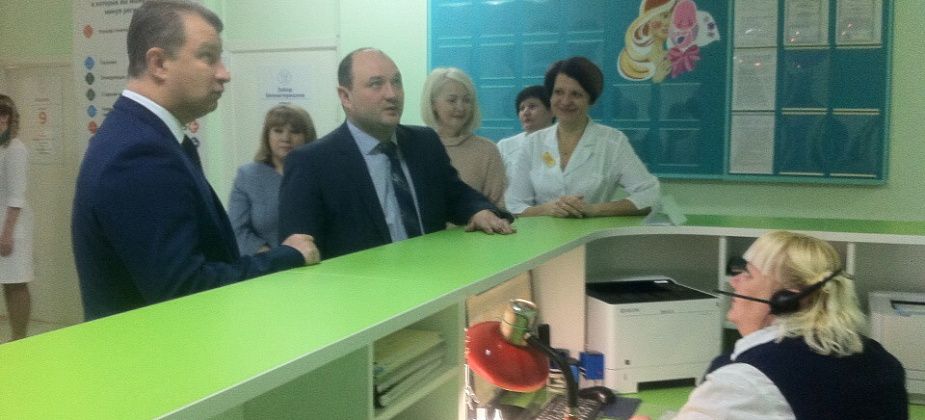 В Серове обновили регистратуру женской консультации 