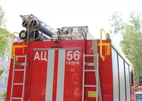 За три дня в Серове произошло пять пожаров