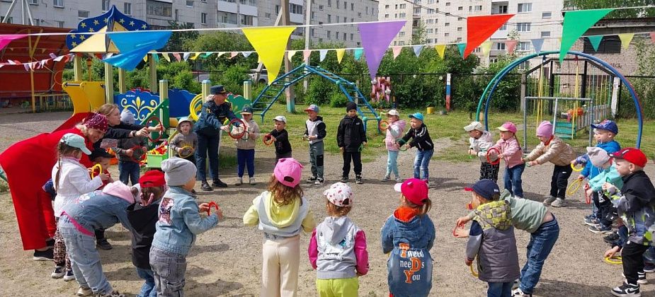В серовском детском саду «Веснушки» произошел «Пожар в лесу!» 