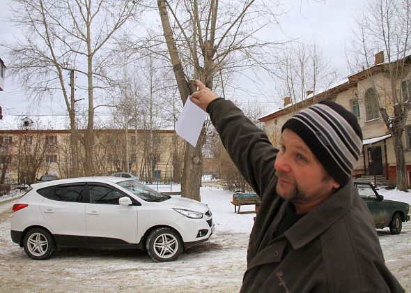 Три тополя на Ключевой. Серовчане не первый год просят коммунальщиков спилить опасные деревья